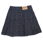 Louis Vuitton Denim Skirt Navy #34