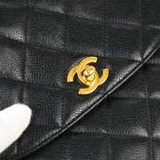 Chanel Black Caviar Chain Shoulder Bag