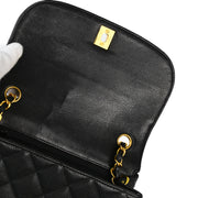 Chanel Black Caviar Chain Shoulder Bag