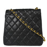 Chanel Black Caviar Chain Shoulder Bag