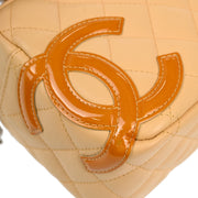 Chanel Beige Calfskin Cambon Ligne Handbag