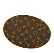 Louis Vuitton Monogram Bucket PM Tote Handbag M42238