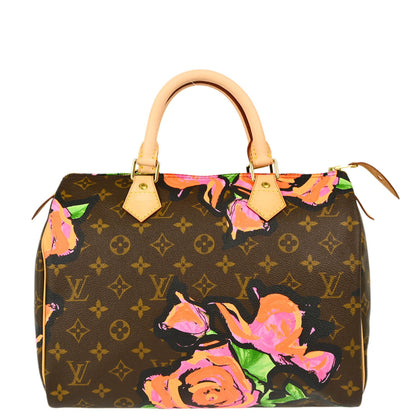 Louis Vuitton 2008 Monogram Rose Speedy 30 Handbag M48610