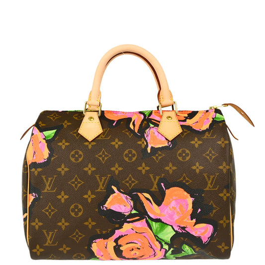 Louis Vuitton 2008 Monogram Rose Speedy 30 Handbag M48610