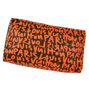 Louis Vuitton Speedy 30 Handbag Monogram Graffiti Orange M93705