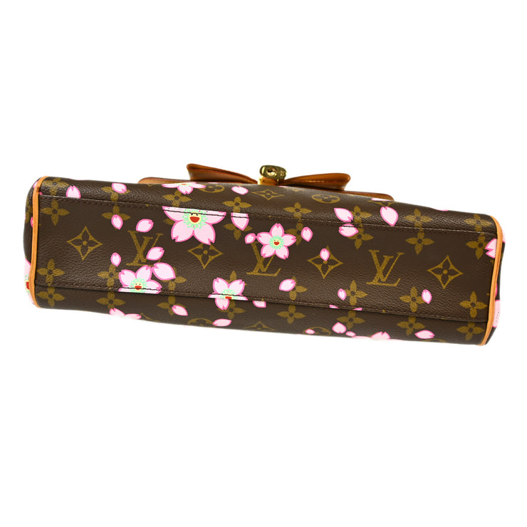 Louis Vuitton Monogram Cherry Blossom Sac Retro PM Handbag M92012