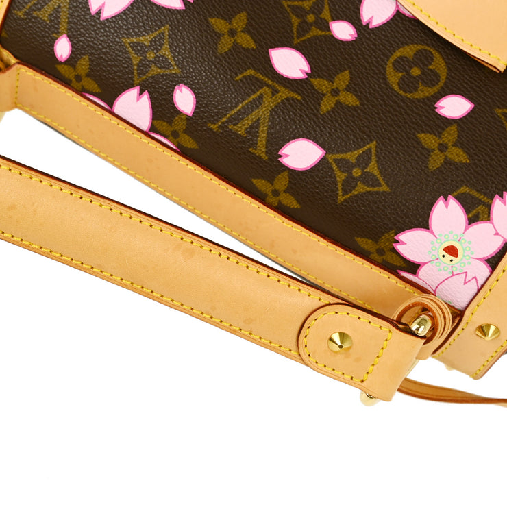 Louis Vuitton Monogram Cherry Blossom Sac Retro PM Handbag M92012