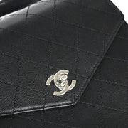 Chanel 1997-1999 Black Caviar Handbag