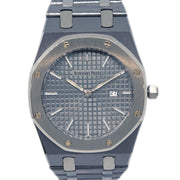 Audemars Piguet Royal Oak Tantalum Quartz Watch SS