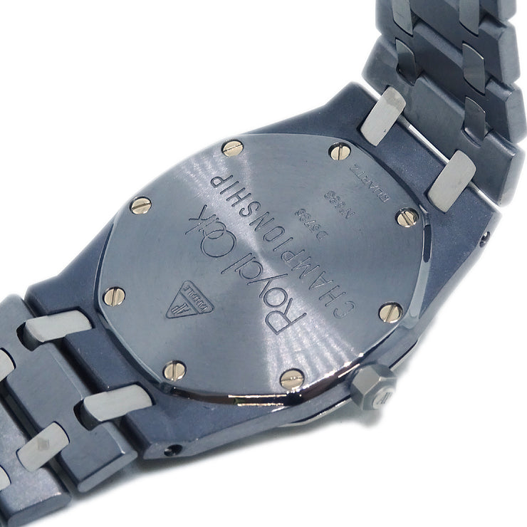 Audemars Piguet Royal Oak Tantalum Quartz Watch SS