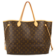 Louis Vuitton Monogram Neverfull GM Tote Bag M40157