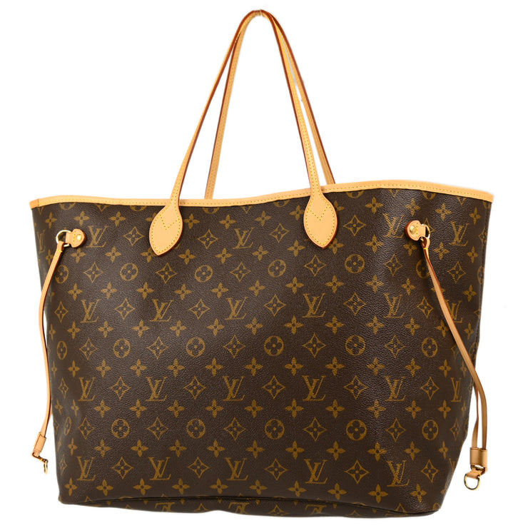 Louis Vuitton Monogram Neverfull GM Tote Bag M40157