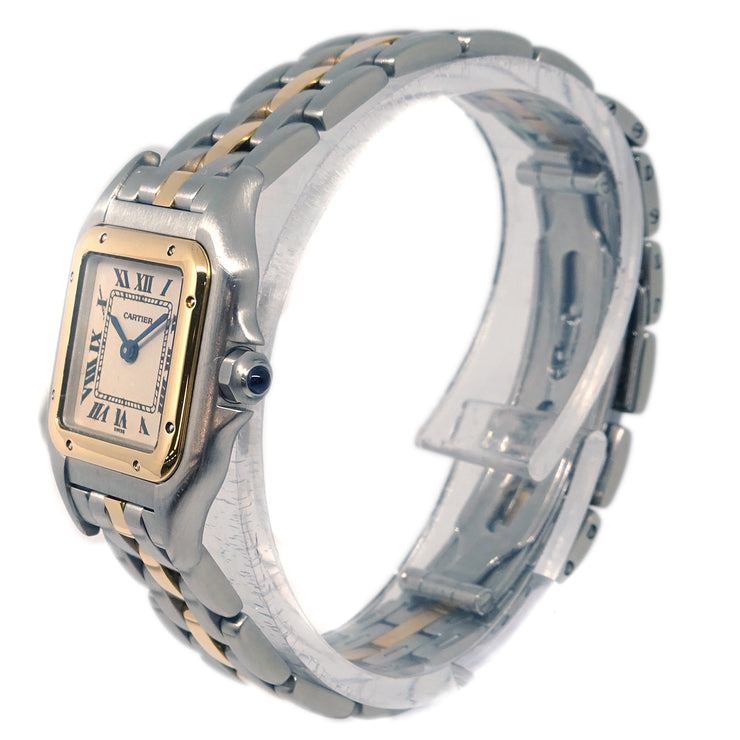 Cartier Panthere SM Quartz Watch SS 18KYG