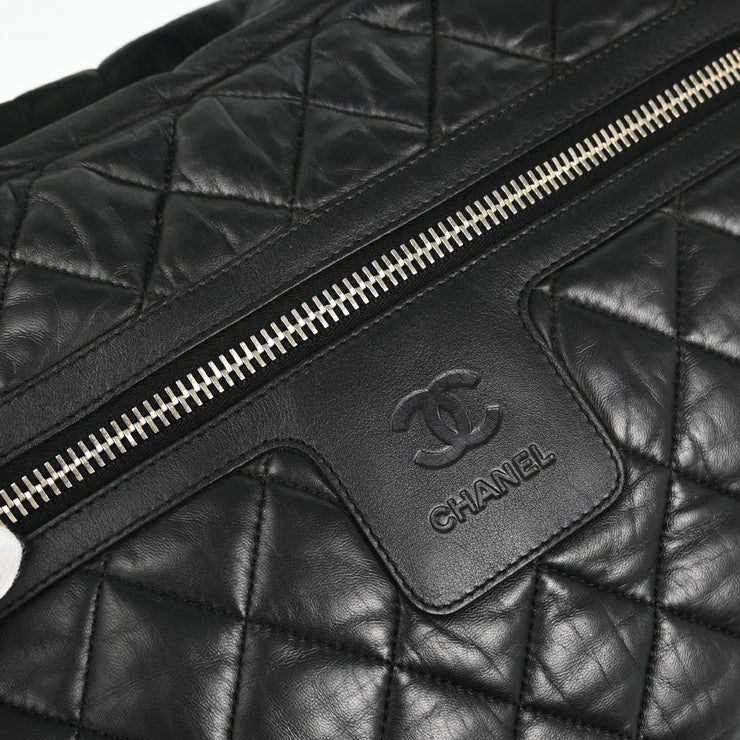 Chanel Black Nylon Coco Cocoon Handbag