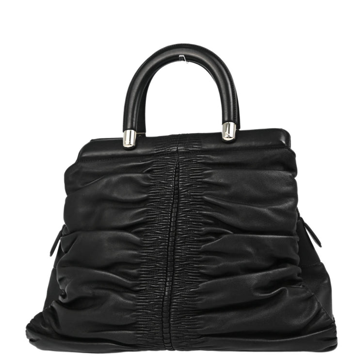 Christian Dior 2008 Black Karenina Handbag