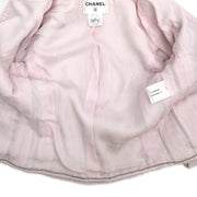 Chanel 2009 Collarless Jacket Pink #36