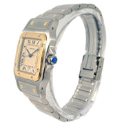 Cartier Santos Galbee LM Quartz Watch SS 18KYG