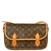 Louis Vuitton 1991 Monogram Gibeciere MM Shoulder Bag M42247