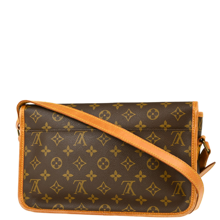 Louis Vuitton Monogram Gibeciere MM Shoulder Bag M42247