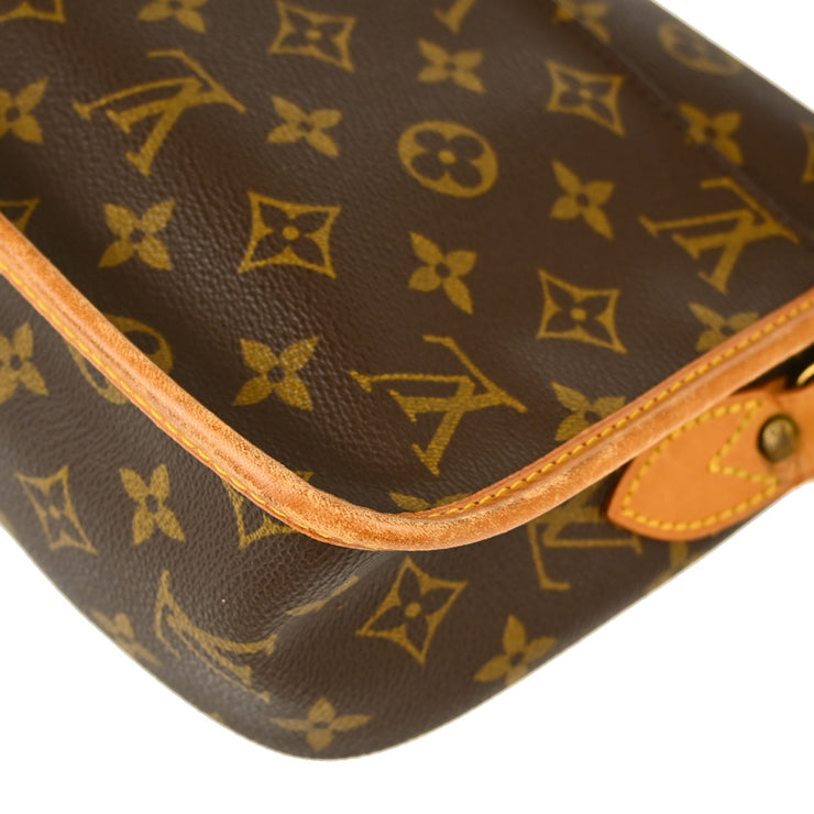 Louis Vuitton 1991 Monogram Gibeciere MM Shoulder Bag M42247