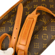 Louis Vuitton 1991 Monogram Gibeciere MM Shoulder Bag M42247