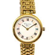 Christian Dior 3027 Quartz Watch Gold