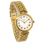 Christian Dior 3027 Quartz Watch Gold