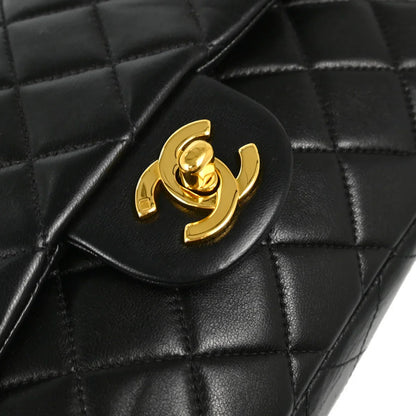 Chanel 1996-1997 Black Lambskin Backpack
