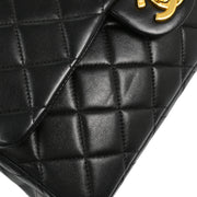 Chanel 1996-1997 Black Lambskin Backpack