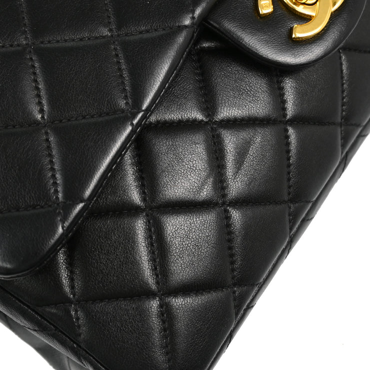 Chanel 1996-1997 Black Lambskin Backpack