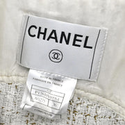 Chanel 2001 Single Breasted Jacket White #36