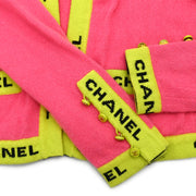 Chanel Ensemble Cardigan Top Pink