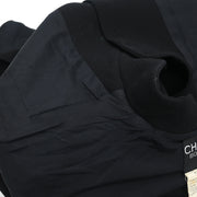 Chanel 1993 Single Breasted Jacket Black #38