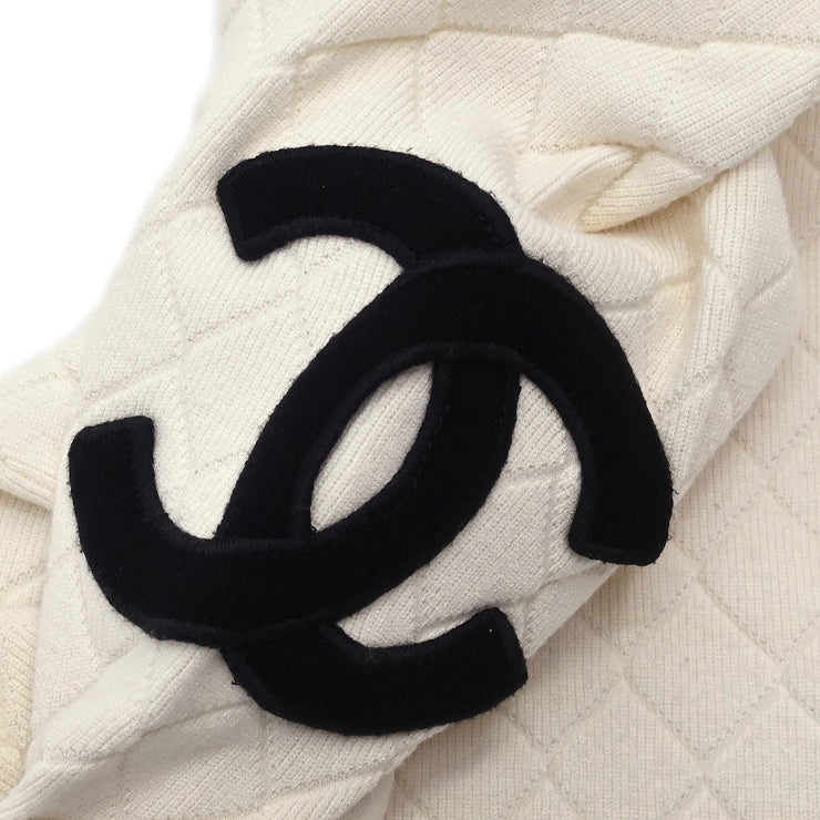 Chanel 2005 Sweater Knit Top White #38