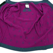 Chanel 2008 Cardigan Purple #38