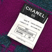 Chanel 2008 Cardigan Purple #38