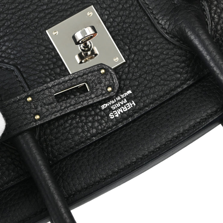 Hermes 2009 Black Togo Birkin 30 Handbag