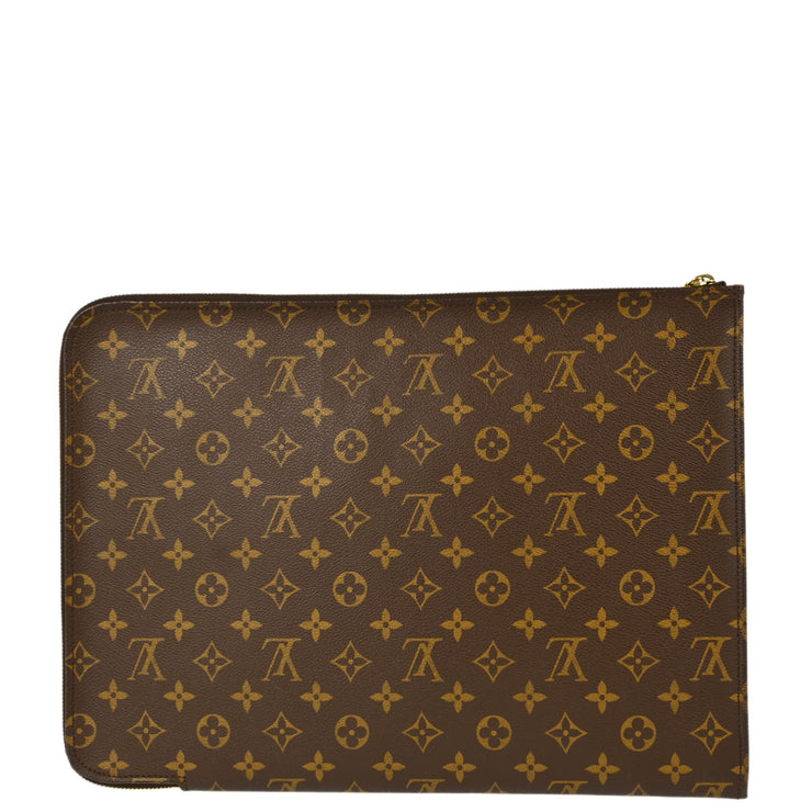 Louis Vuitton 2000 Monogram Poche Documents 38 Business Bag M53456