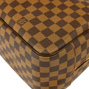 Louis Vuitton 2002 Damier Deauville Bowling Vanity Handbag N47272