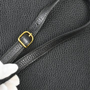 Hermes Black Ardennes Kelly Sport GM Shoulder Bag