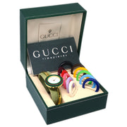 Gucci 11/12.2 Change Bezel Chameleon Watch SS