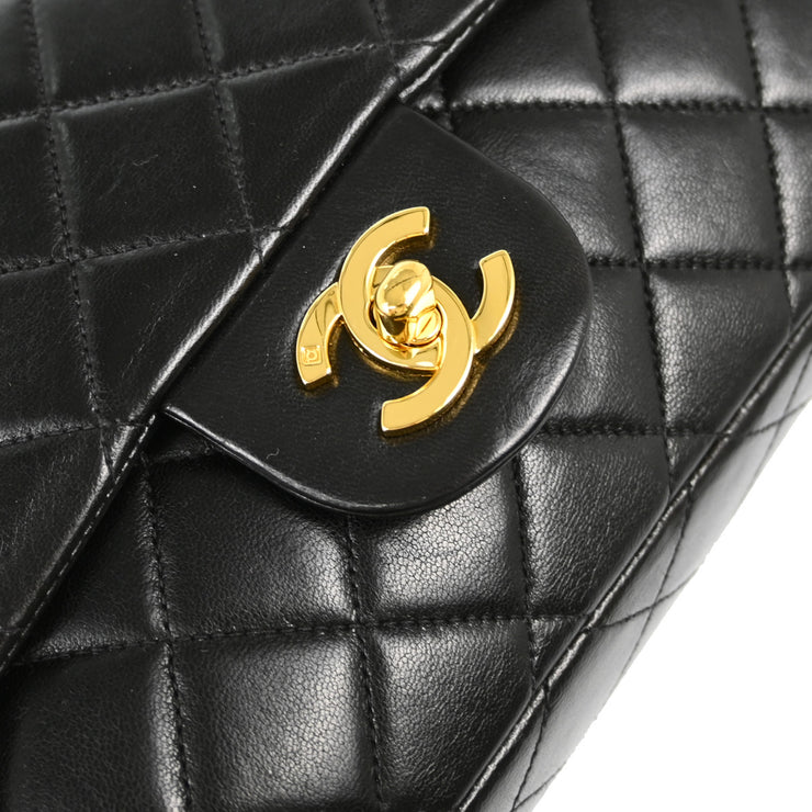 Chanel 1994-1996 Black Lambskin Backpack