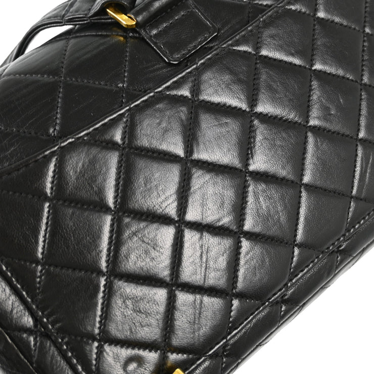 Chanel 1994-1996 Black Lambskin Backpack