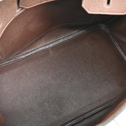 Hermes Chocolat Togo Birkin 35 Handbag