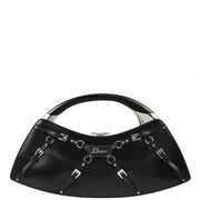 Christian Dior 2003 Black Patent Leather Handbag