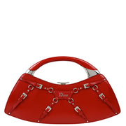 Christian Dior Red Patent Leather Handbag