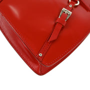 Christian Dior 2003 Red Patent Leather Handbag