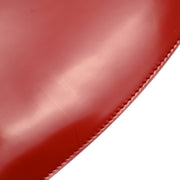 Christian Dior Red Patent Leather Handbag