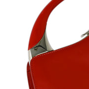 Christian Dior Red Patent Leather Handbag