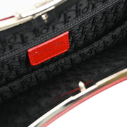 Christian Dior Red Patent Leather Handbag